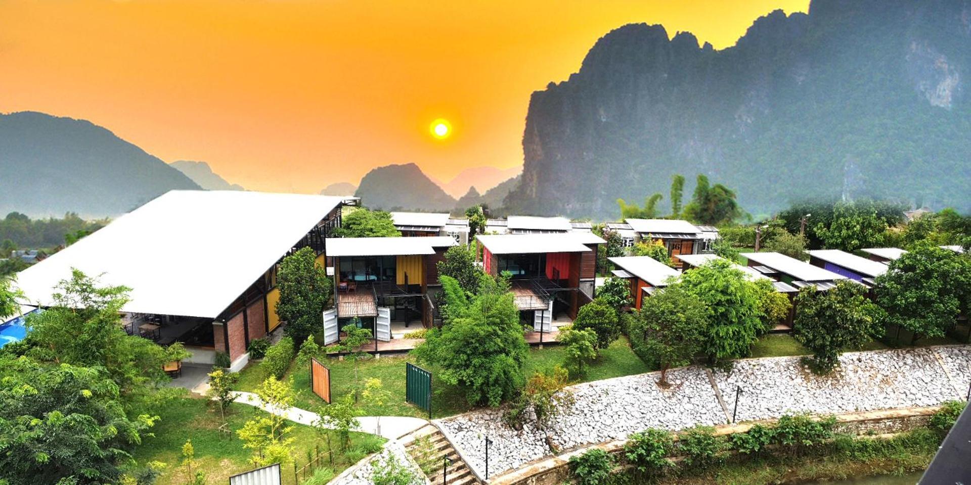 Kong Resort Vangvieng Vang Vieng Exteriör bild
